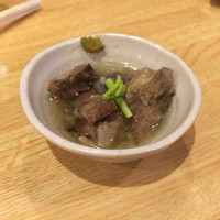 里葉亭 - 和牛の塩麹もつ煮