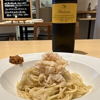 Ecru 117 - 朝日蟹とブリの白子のパスタ