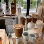 アラビカ京都 嵐山 - 可愛いカフェラテお勧め