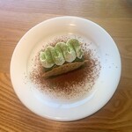 北鎌倉 欒カフェ - 抹茶のテリーヌ