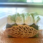 北鎌倉 欒カフェ - 抹茶のテリーヌ
