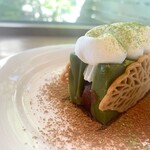 北鎌倉 欒カフェ - 抹茶のテリーヌ