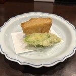 酒亭 田中 - 海老芋の唐揚げ（酒亭 田中）2024.11