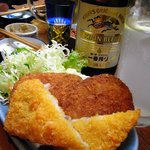 居酒屋 ゆうちゃん - お隣さんから頂いたコロッケ 