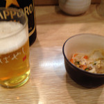 すし家こばやし - 瓶ビールはサッポロです( ´ ▽ ` )ﾉ