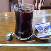 喫茶真砂 - アイスコーヒー シロップ入り350円