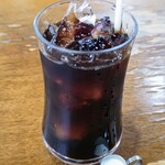 喫茶真砂 - アイスコーヒー シロップ入り350円