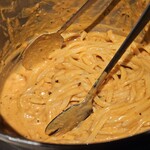 298302284 - ケイジャンコンボ後の生パスタ！クリーミー！