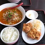 旭 - 日替わり タンタン刀削麺