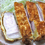 とんかつ とんき - 特大とんかつ（２０１４年８月）