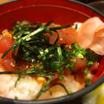 そば幸 本店 - マグロ丼セットのマグロ丼