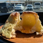 岩手山ベーカリー - 岩手山メロンパンプレミアム@\320円