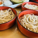 胡々里庵 - 胡々里膳のわんこ蕎麦