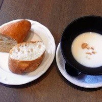 ルセット - フランスパン（オリーブオイルをつけて頂く）ビシソワーズ