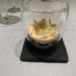 ラ メゾン ドゥ グラシアニ - ②丹波婦木農場の平飼い卵と桜エビ