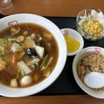 神龍 - 五目ラーメン1,000円　Bセット 400円