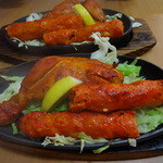 インド料理 Delhi - タンドリーチキン１P＋シークカバフ２P