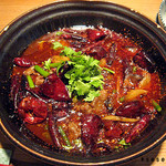 老虎菜 - 牛しゃぶ肉 四川激辛煮込み