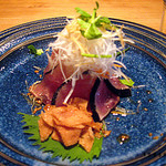 老虎菜 本店 - カツオのお刺身サラダ