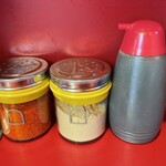 ラーメン二郎 荻窪店 - 卓上アイテム