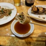 隆盛園 - 手作りギョウザ④