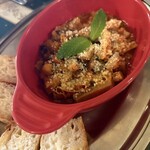 マッシモッタヴィオ - トリッパのトマト煮込み　大好きだけど量少ない