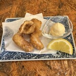 酒のみ屋 魚久 - タコの唐揚げ