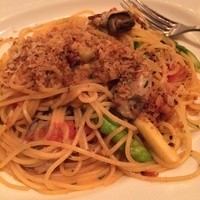 グランド・セントラル・オイスターバー&レストラン 品川店 - 牡蠣とトマトとアスパラのスパゲッティー