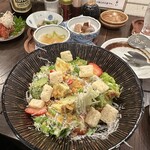 炉ばた 暁 赤坂店 - 暁のシーザーサラダ