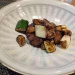 東京チャイニーズ 一凛 - 鴨肉の甘味噌炒め