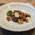 東京チャイニーズ 一凛 - 鴨肉の甘味噌炒め