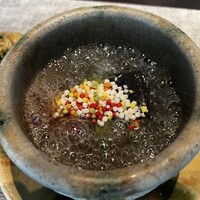 虎ノ門 もう利 - 胡麻豆腐の葛仕立て