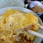 そば処 久楽 - フワトロ♬卵とじ❗旨し♥