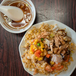 宝華 - 五目焼飯￥870  (スープつき)