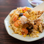 宝華 - 五目焼飯￥870  (スープつき)