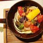 明神館 - 2014年8月：信州プラチナサーモンの味噌グラタン