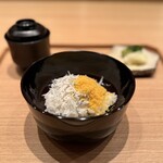 わたなべ - しらすとカラスミのごはん