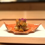 わたなべ - ホワイトアスパラとカニ