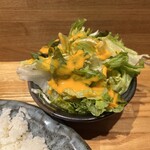 金子迦哩 かれー王国 - カレーにはサラダ付きです