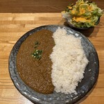 金子迦哩 かれー王国 - 特製キーマ辛口、ライス少なめ