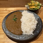 金子迦哩 かれー王国 - 特製キーマ辛口、ライス少なめ