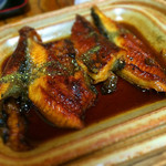 海鮮魚市 満寿美 住吉店 - 刺身うなぎ定食に付いているうなき