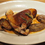 スガハラ - 岩手 ほろほろ鳥 もも肉とじゃがいものロースト