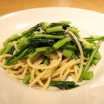 スガハラ - 茎立菜 アンチョビ スパゲッティーニ
