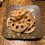 タイニーカフェ - 蓮根のクミンシード炒め