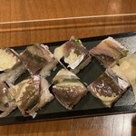 むつき - 鯵の押し寿司