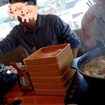 しゃぶ葉 - 注文しても注文してもお肉が追いつかず！（笑）