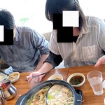 しゃぶ葉 - 豚バラ鶏肉食べ放題　クーポン等利用し６８００円でした！安い！