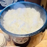 大衆肉酒場 こだわり米 匠 - ご飯も美味かった。残った分はおにぎりにしてくれた。