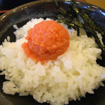 こんぴら茶屋 - 明太子御飯